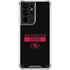 NFL San Francisco 49ers Black Performance Series Galaxy S21 Ultra 5G Clear Case