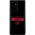 NFL San Francisco 49ers Black Performance Series Galaxy S21 Ultra 5G Skin