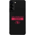 NFL San Francisco 49ers Black Performance Series Galaxy S22 Plus Skin