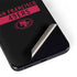 NFL San Francisco 49ers Black Performance Series Galaxy S22 Plus Skin