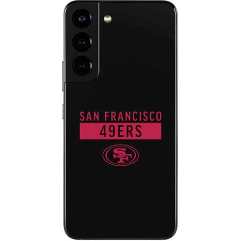 NFL San Francisco 49ers Black Performance Series Galaxy S22 Skin