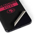 NFL San Francisco 49ers Black Performance Series Galaxy S22 Skin