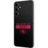 NFL San Francisco 49ers Black Performance Series Galaxy S23 FE Skin