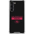 NFL San Francisco 49ers Black Performance Series Galaxy S23 Plus Clear Case