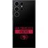 NFL San Francisco 49ers Black Performance Series Galaxy S23 Ultra Skin