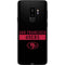 NFL San Francisco 49ers Black Performance Series Galaxy S9 Plus Skin