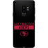 NFL San Francisco 49ers Black Performance Series Galaxy S9 Plus Skin
