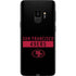 NFL San Francisco 49ers Black Performance Series Galaxy S9 Skin