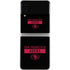 NFL San Francisco 49ers Black Performance Series Galaxy Z Flip3 5G Skin