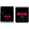 NFL San Francisco 49ers Black Performance Series Galaxy Z Flip4 5G Skin