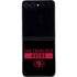 NFL San Francisco 49ers Black Performance Series Galaxy Z Flip5 5G Skin