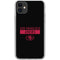 NFL San Francisco 49ers Black Performance Series iPhone 11 Clear Case