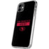 NFL San Francisco 49ers Black Performance Series iPhone 11 Clear Case