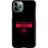 NFL San Francisco 49ers Black Performance Series iPhone 11 Pro Lite Case