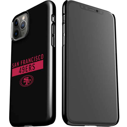 NFL San Francisco 49ers Black Performance Series iPhone 11 Pro Lite Case