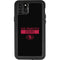 NFL San Francisco 49ers Black Performance Series iPhone 11 Pro Max Waterproof Case