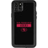 NFL San Francisco 49ers Black Performance Series iPhone 11 Pro Max Waterproof Case