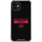 NFL San Francisco 49ers Black Performance Series iPhone 12 Clear Case