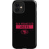 NFL San Francisco 49ers Black Performance Series iPhone 12 Impact Case