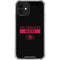 NFL San Francisco 49ers Black Performance Series iPhone 12 Mini Clear Case