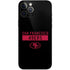 NFL San Francisco 49ers Black Performance Series iPhone 12 Pro Max Skin