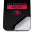NFL San Francisco 49ers Black Performance Series iPhone 12 Pro Max Skin