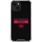 NFL San Francisco 49ers Black Performance Series iPhone 13 Mini Clear Case