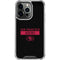 NFL San Francisco 49ers Black Performance Series iPhone 13 Pro Clear Case