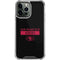 NFL San Francisco 49ers Black Performance Series iPhone 13 Pro Max Clear Case