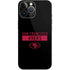 NFL San Francisco 49ers Black Performance Series iPhone 13 Pro Max Skin