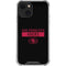 NFL San Francisco 49ers Black Performance Series iPhone 14 Clear Case