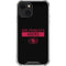 NFL San Francisco 49ers Black Performance Series iPhone 15 Plus Clear Case