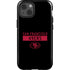 NFL San Francisco 49ers Black Performance Series iPhone 15 Impact Case