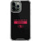 NFL San Francisco 49ers Black Performance Series iPhone 14 Pro Max Clear Case