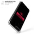 NFL San Francisco 49ers Black Performance Series iPhone 7/8 Plus Clear Case