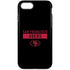 NFL San Francisco 49ers Black Performance Series iPhone 8 Pro Case