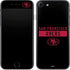 NFL San Francisco 49ers Black Performance Series iPhone SE (2nd & 3rd Gen) Skin