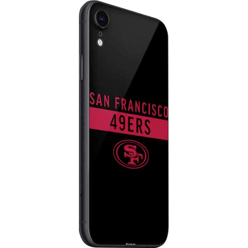 NFL San Francisco 49ers Black Performance Series iPhone SE (2nd & 3rd Gen) Skin