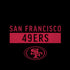NFL San Francisco 49ers Black Performance Series iPhone X Pro Case