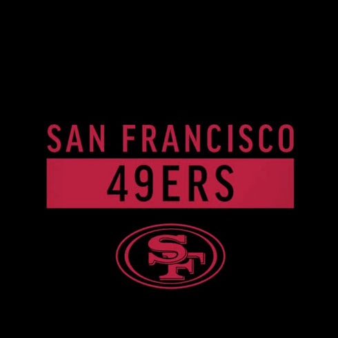 NFL San Francisco 49ers Black Performance Series iPhone X Skin