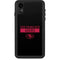 NFL San Francisco 49ers Black Performance Series iPhone XR Waterproof Case