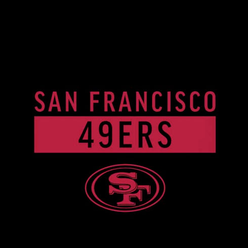 NFL San Francisco 49ers Black Performance Series iPhone XS Pro Case