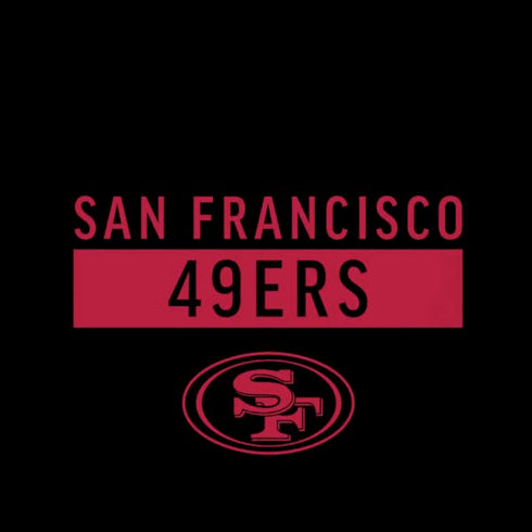 NFL San Francisco 49ers Black Performance Series iPhone XS Skin
