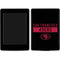 NFL San Francisco 49ers Black Performance Series Amazon Kindle Skin