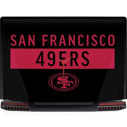 NFL San Francisco 49ers Black Performance Series Legion Y720 Skin