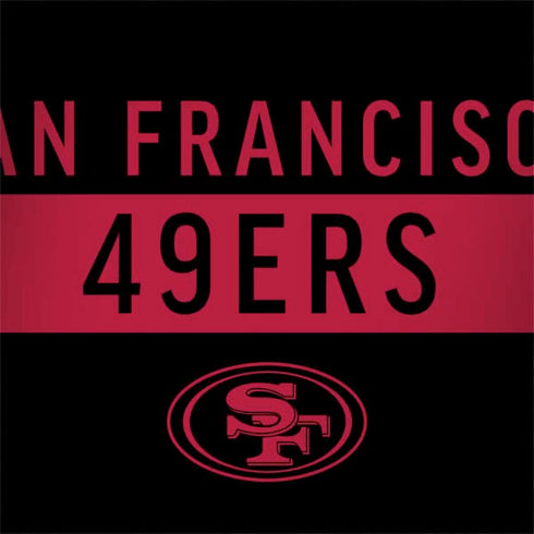 NFL San Francisco 49ers Black Performance Series Legion Y720 Skin