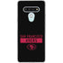 NFL San Francisco 49ers Black Performance Series LG Stylo 6 Clear Case