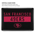 NFL San Francisco 49ers Black Performance Series MacBook Pro 16in (2021-25) Case plus Skin