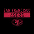 NFL San Francisco 49ers Black Performance Series Moto E5 Play Skin