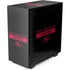 NFL San Francisco 49ers Black Performance Series NZXT H510 Compact ATX Mid-Tower Case Skin